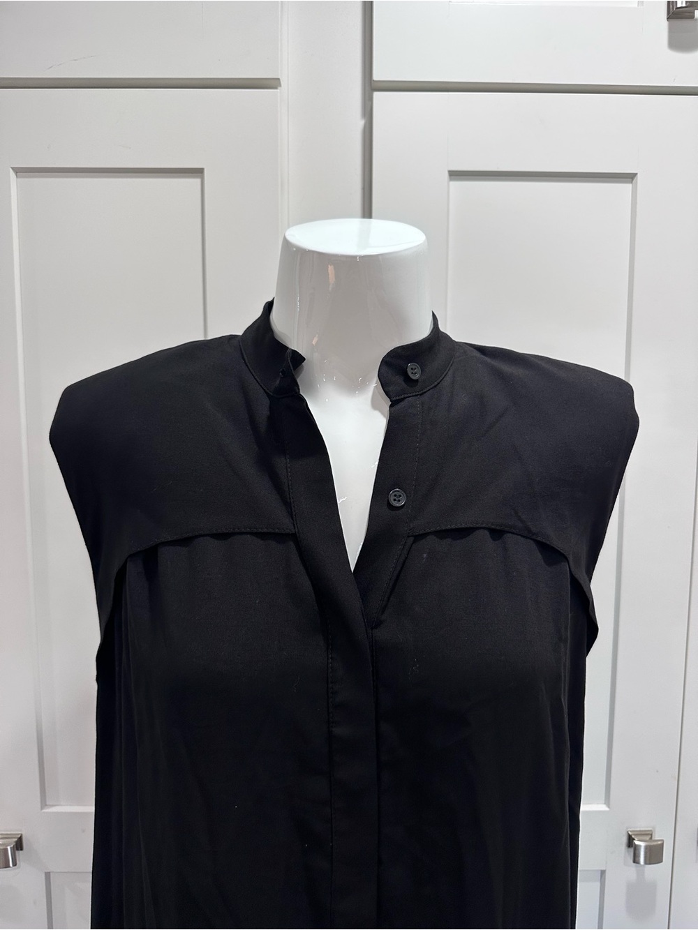 Heidi Merrick SESPE DRESS - NOIR TISSUE LINEN - Picture 6 of 9